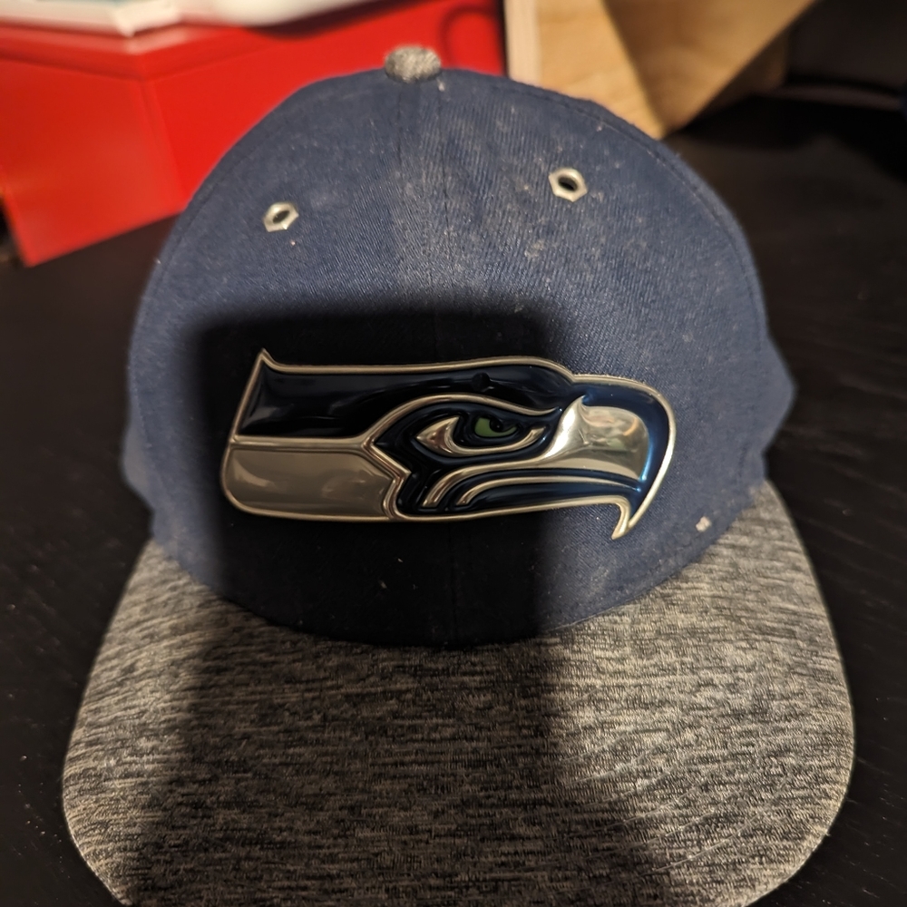 Seattle Seahawks 59Fifty New Era Hats - Picture 4 of 8